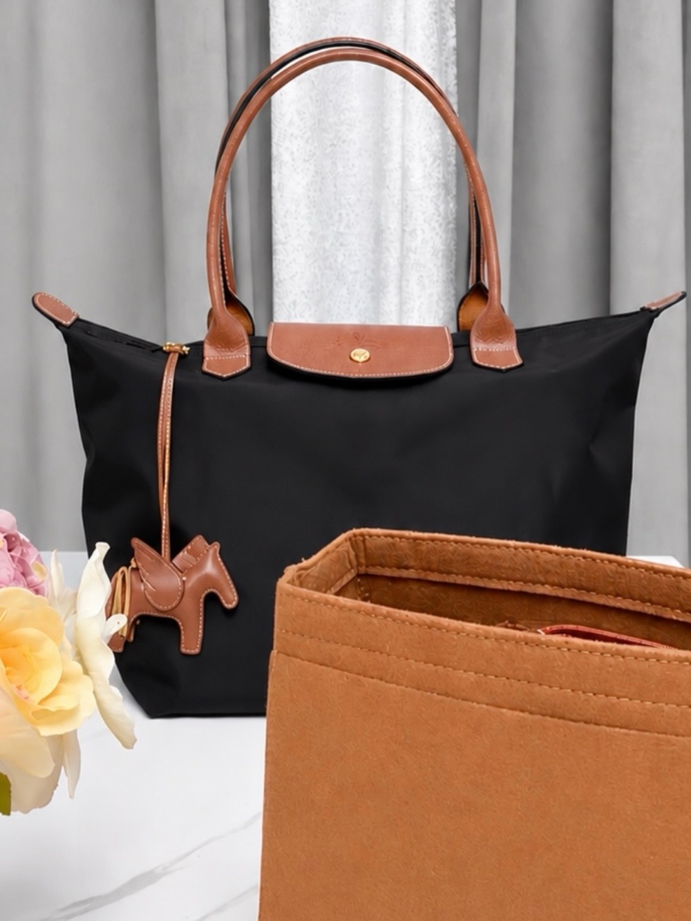 Everyday Bag+Organizer+Hermes Bag Charm